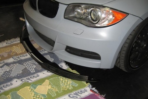 BMW 135I Flat Gray with iCarbon Aero Kit