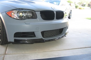 BMW 135I Flat Gray with iCarbon Aero Kit