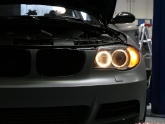 BMW 135i HID Angel Eyes Install