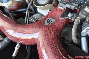 Porsche 997TT Carbon Red YPipe VR825 Kit