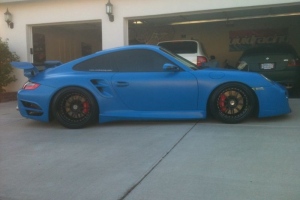 Quick Detail Job On The 997 Turbo