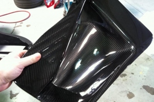 Carbon Intercooler Duct 997TT