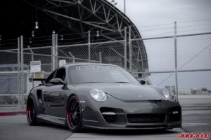 Porsche 997 Turbo Airplane Hanger