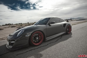 Porsche 997 Turbo at AMP Road Course