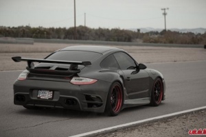 Porsche 997 Turbo at AMP Road Course
