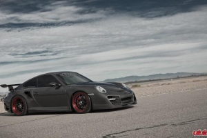 Porsche 997 Turbo at AMP Road Course