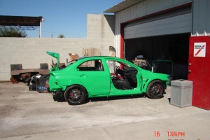 EVO X Going Back Together From Paint