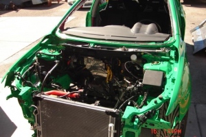 EVO X Going Back Together From Paint