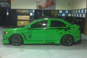 EVO X Ready for SEMA