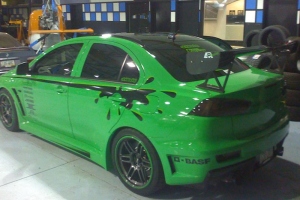 EVO X Ready for SEMA
