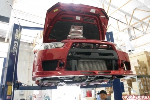 Valdi Sport Test & Service EVO X Body Kit and New IForged Wheels