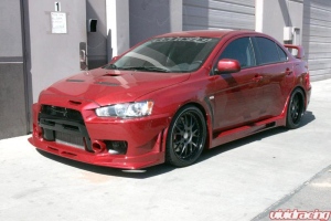 Valdi Sport Test & Service EVO X Body Kit and New IForged Wheels