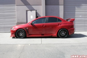 Valdi Sport Test & Service EVO X Body Kit and New IForged Wheels