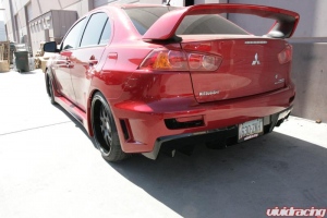 Valdi Sport Test & Service EVO X Body Kit and New IForged Wheels