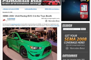 Car Domain Award 2008 SEMA Show