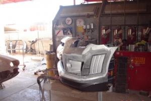 Custom Bumper for GTR Almost Completed