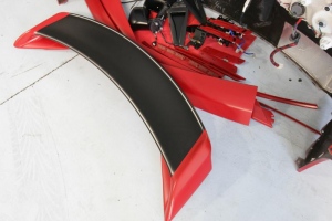 GTR Exterior Parts Back from Paint