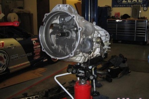 Pulling the 996TT Tranny