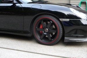 996TT Lowered with Bilstein PSS10 and Volk Wheels