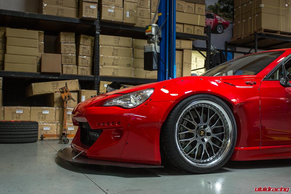 Rocket Bunny FR-S side shop