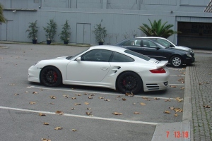 Salih's White 997TT with HRE, PSS10, TechArt