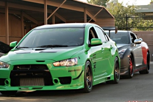 SEMA Cars Prepared to Leave