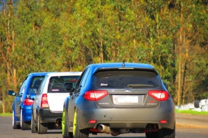 Matias Subaru STI Time Attack Racing from Chile