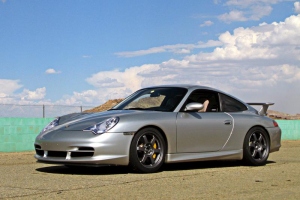 18" Volk TE37 on Porsche 996 GT3
