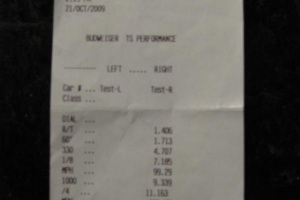 Tim Drag Racing his 997TT to 11.16sec 1/4mile