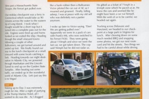 Top Performance Magazine Bullrun 2007 Article