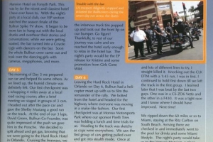 Top Performance Magazine Bullrun 2007 Article