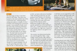 Top Performance Magazine Bullrun 2007 Article