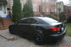 Lexus ISF on 19 inch Weds SA-55 Wheels
