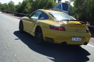 Vic's Porsche 996TT with Volk Time Attacks