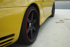 Vic's Porsche 996TT with Volk Time Attacks