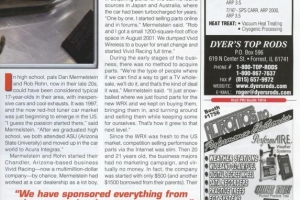 Performance Racing Industry Feature