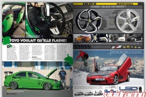 ADDX French Tuning Magazine Features VR EVO X