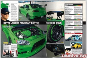 ADDX French Tuning Magazine Features VR EVO X
