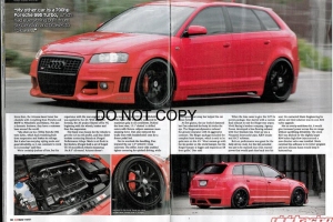 Euro Tuner March 2009 Features VR Audi A3