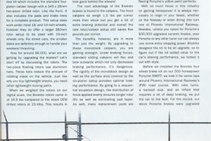 July 2007 Modified L&E Brembo Feature