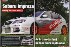 VR 2008 WRX Featured in Romanian Performance Magazine