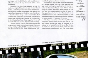 Total 911 September 2007 Bullrun Feature Issue