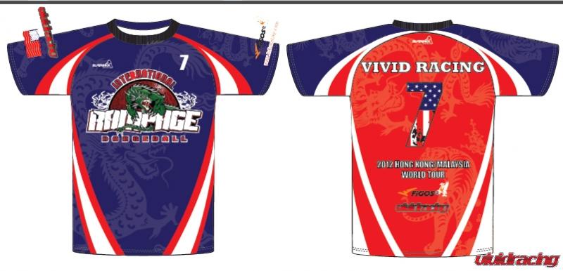 Vivid Racing Sponsored Team Rampage Dodgeball