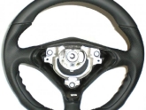 VR Porsche 996 Custom Steering Wheel Black Leather/Preforated Leather