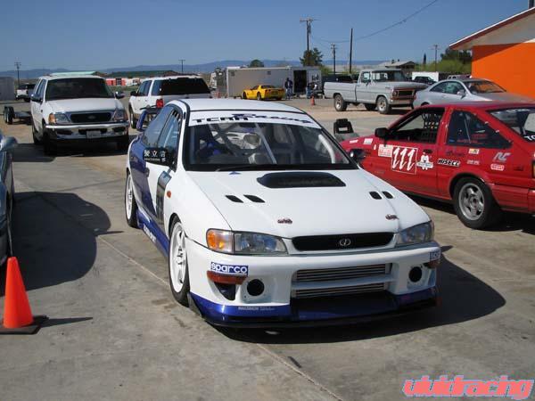 Willow Springs - Subaru vs EVO vs Mini