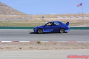 Willow Springs - Subaru vs EVO vs Mini