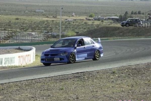 Willow Springs - Subaru vs EVO vs Mini
