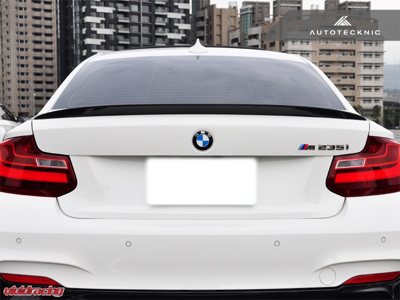 NEW AutoTecknic Carbon Fiber Performante Trunk Spoiler | BMW F22 2-Series Coupe