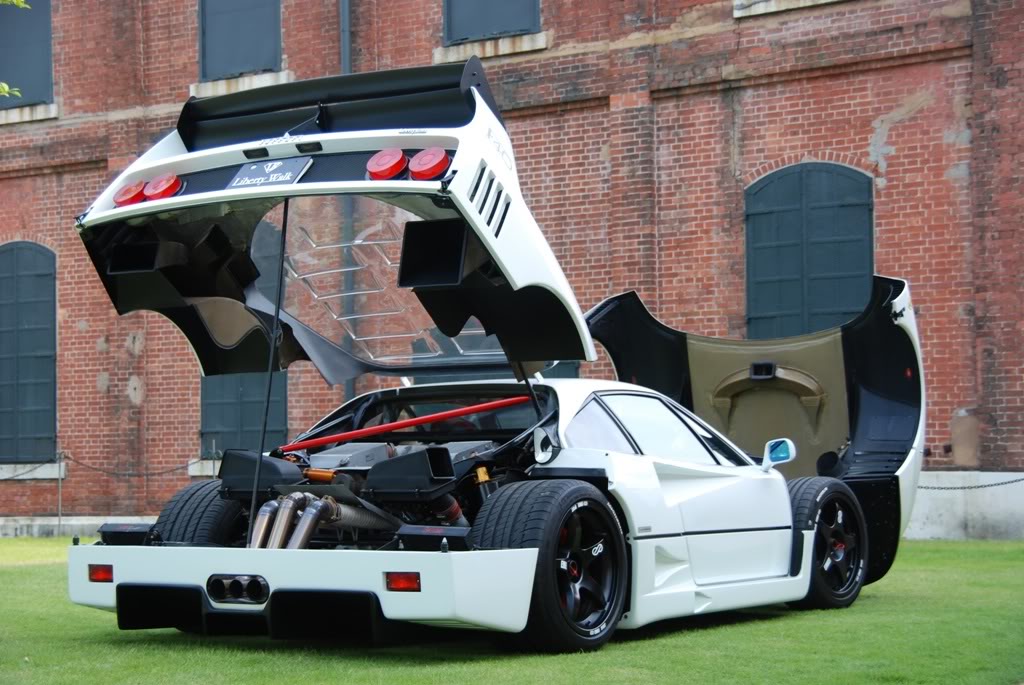 Liberty Walk JDM Ferrari F40 and F50 Insanity Vivid Racing News