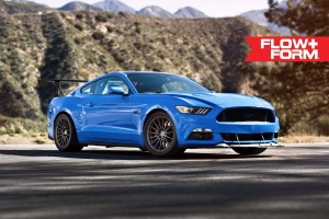 Ford Mustang, Blue, Fog, HRE Wheels, FF15, flow form, forged